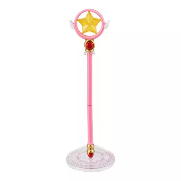 「『カードキャプターさくら』封印の杖＆星の杖がガシャポンに！専用スタンド付きスタッフコレクションが6月9日予約開始」の画像
