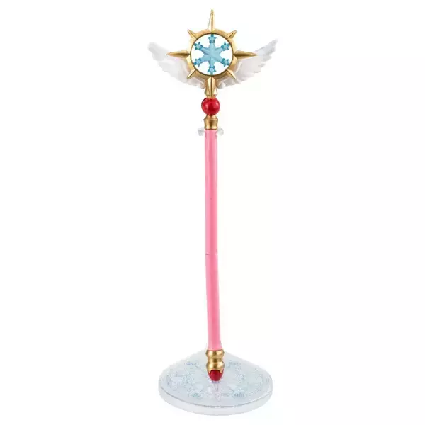 「『カードキャプターさくら』封印の杖＆星の杖がガシャポンに！専用スタンド付きスタッフコレクションが6月9日予約開始」の画像