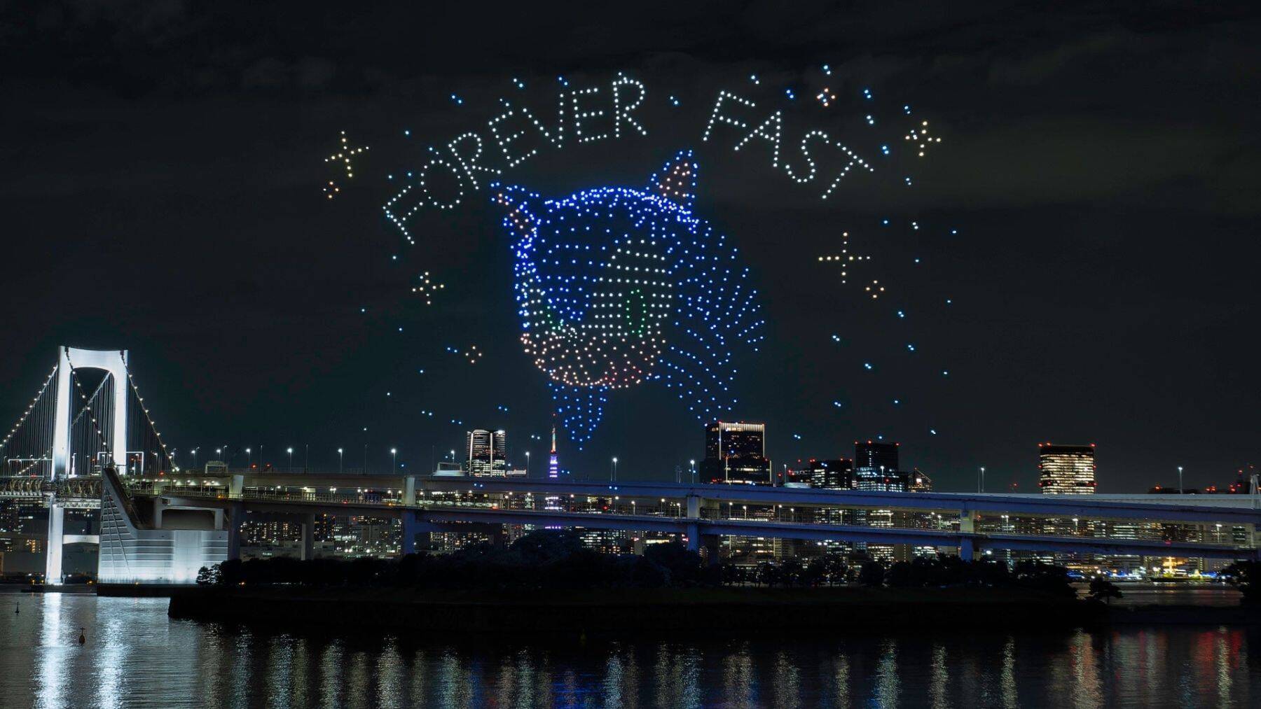 『東京リベンジャーズ』『ヒプマイ』が夜空に集結！「ODAIBA DRONE SHOW 2026」第2期は9月18日から
