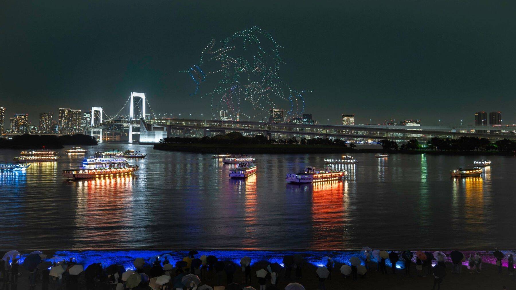 『東京リベンジャーズ』『ヒプマイ』が夜空に集結！「ODAIBA DRONE SHOW 2026」第2期は9月18日から