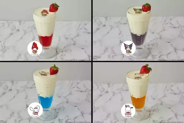 「「サンリオ」いちごチョコテリヤキバーガーなどのメニューが登場！「JOURNAL STANDARD」とコラボ」の画像