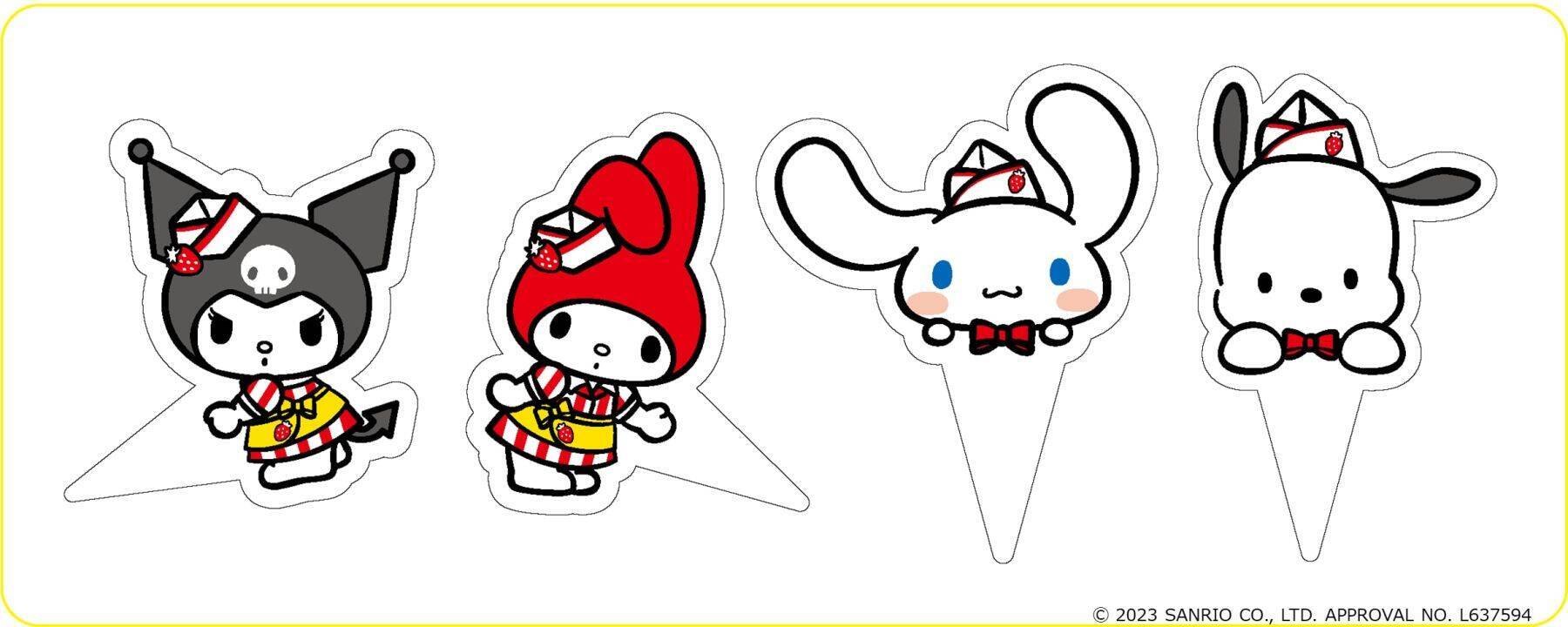 「サンリオ」いちごチョコテリヤキバーガーなどのメニューが登場！「JOURNAL STANDARD」とコラボ