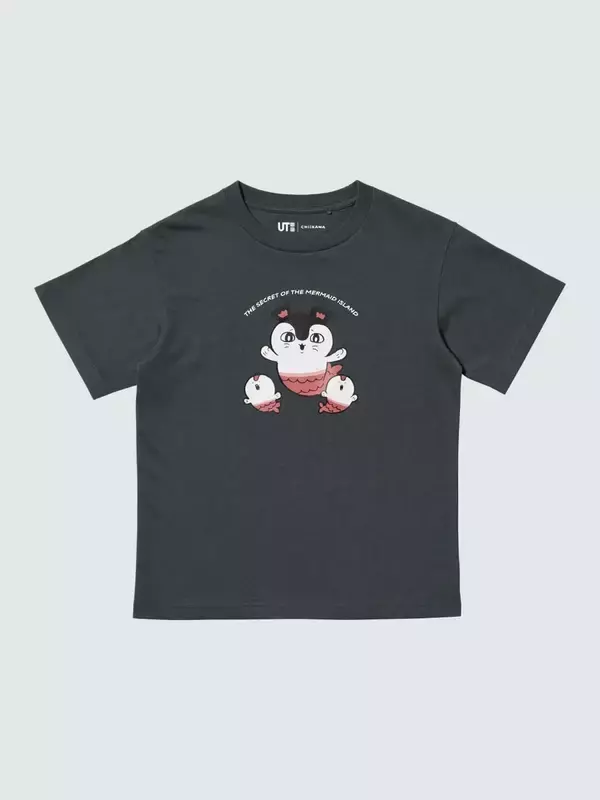 「『映画ちいかわ』×ユニクロUT コラボ商品が7月17日発売！人魚モチーフのTシャツ＆スウェット全14柄」の画像