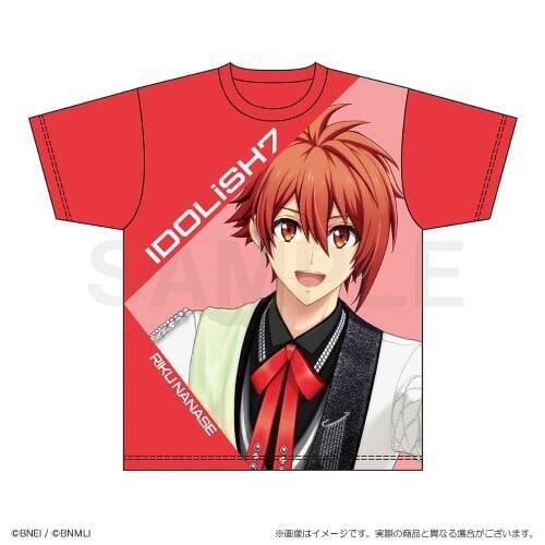 『アイナナ』推しの顔がドーンと主役♪フルグラフィックTシャツ全16種が予約開始