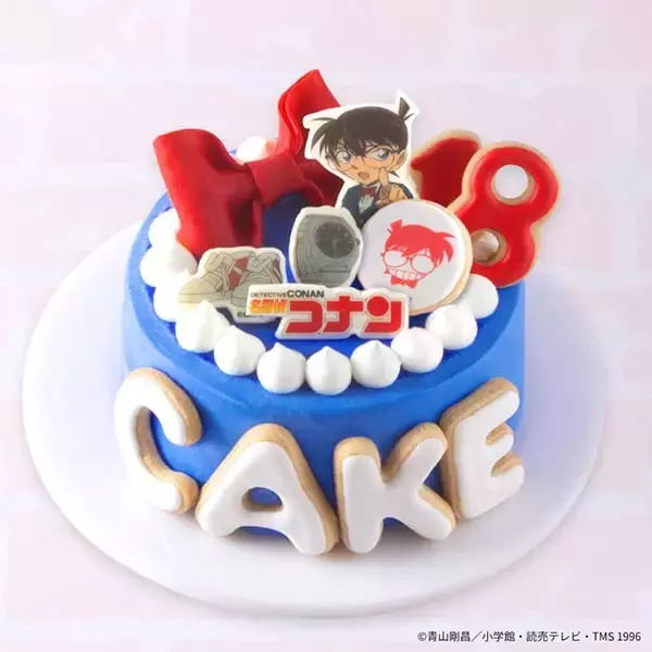 「『名探偵コナン』×Cake.jpカスタムケーキメーカーが5月27日より販売！推しキャラ×好みのデザインで世界に一つだけのケーキが作れる」の画像