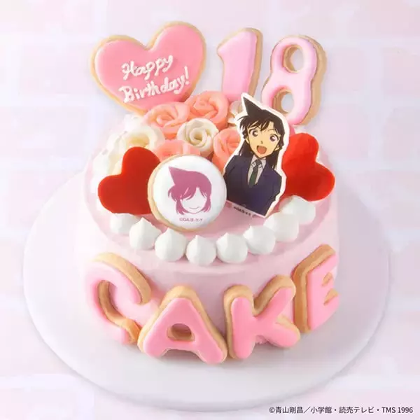「『名探偵コナン』×Cake.jpカスタムケーキメーカーが5月27日より販売！推しキャラ×好みのデザインで世界に一つだけのケーキが作れる」の画像
