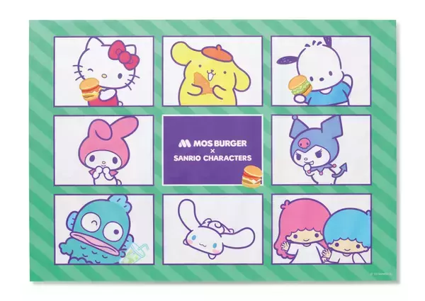 「「サンリオ×モスバーガー」春のラッキーバッグが4月4日より予約開始！おでかけテーマのグッズは4種」の画像