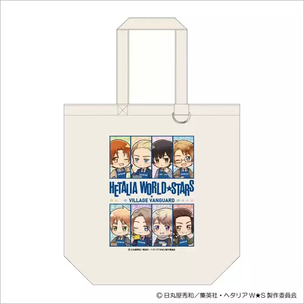「「ヘタリア×ヴィレッジヴァンガード」コラボグッズが受注販売決定！エプロン姿の店員風描き起こしグッズがたまらない」の画像