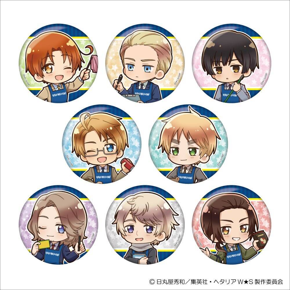 「ヘタリア×ヴィレッジヴァンガード」コラボグッズが受注販売決定！エプロン姿の店員風描き起こしグッズがたまらない