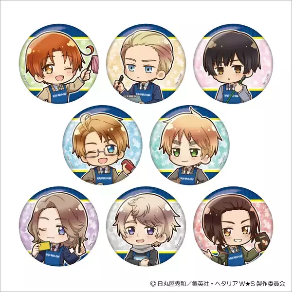「「ヘタリア×ヴィレッジヴァンガード」コラボグッズが受注販売決定！エプロン姿の店員風描き起こしグッズがたまらない」の画像