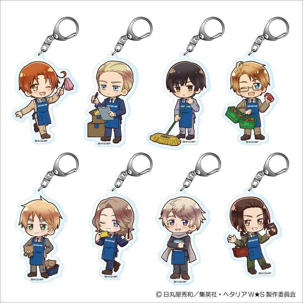 「ヘタリア×ヴィレッジヴァンガード」コラボグッズが受注販売決定！エプロン姿の店員風描き起こしグッズがたまらない