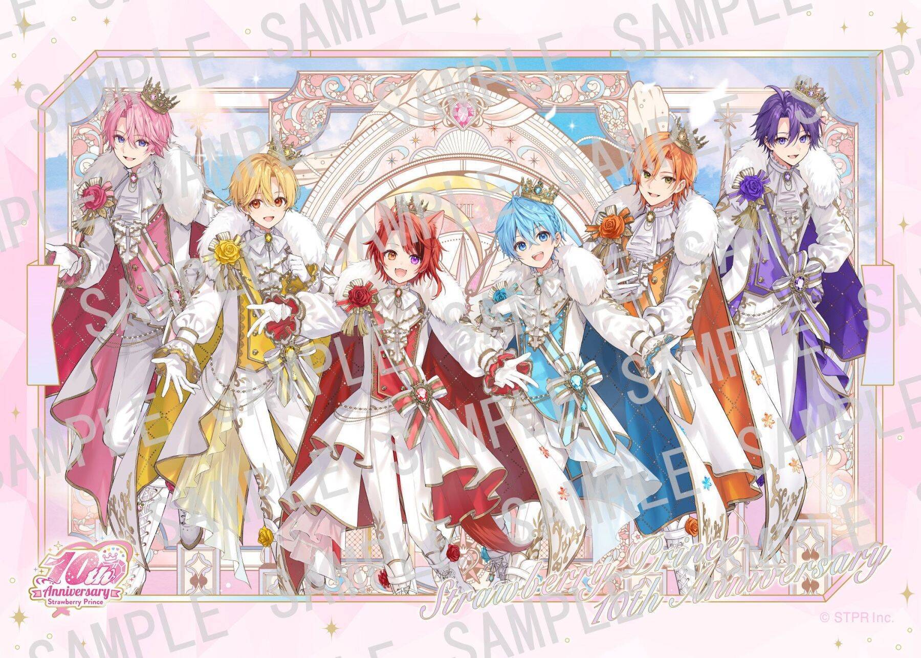 「すとぷり×ファミマ」10周年記念コラボが7月7日開始！王子様姿のオンラインくじ＆6兄弟パーカーが登場