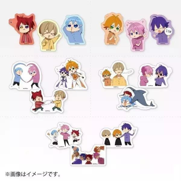 「「すとぷり×ファミマ」10周年記念コラボが7月7日開始！王子様姿のオンラインくじ＆6兄弟パーカーが登場」の画像