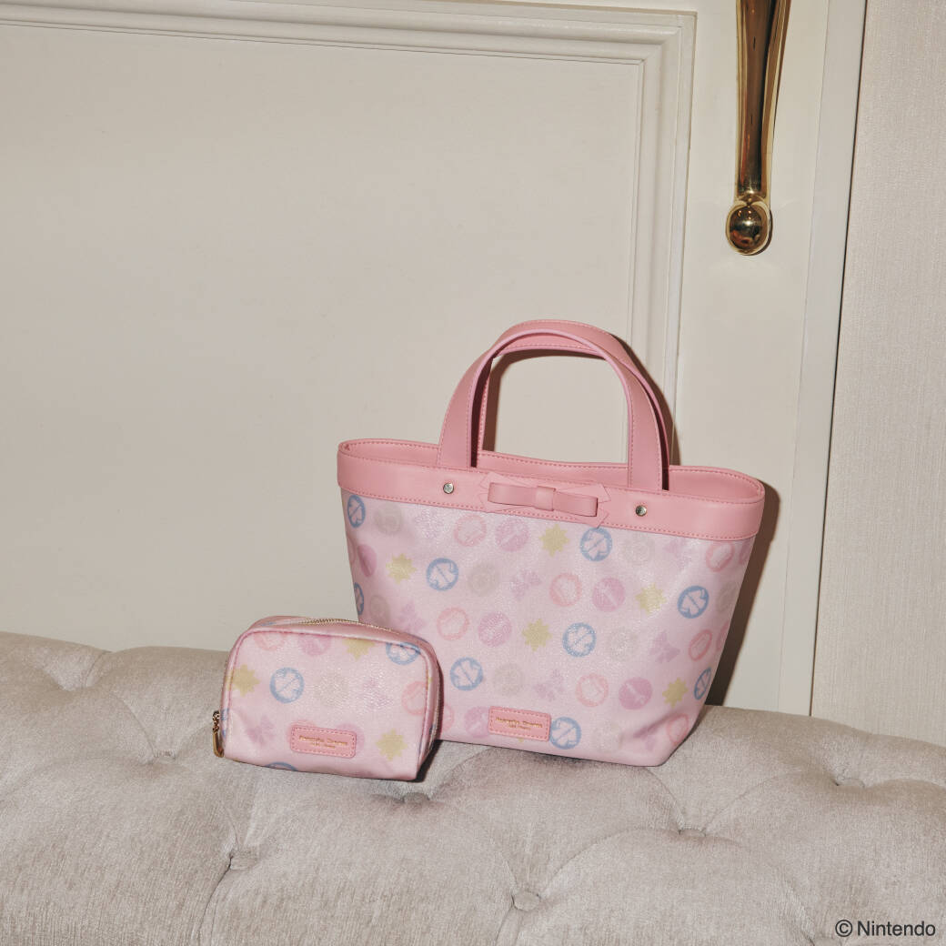 「ピーチ姫×サマンサタバサ」コラボアイテムは26種！豪華絢爛なピンク尽くしで「お姫様になれちゃう…」