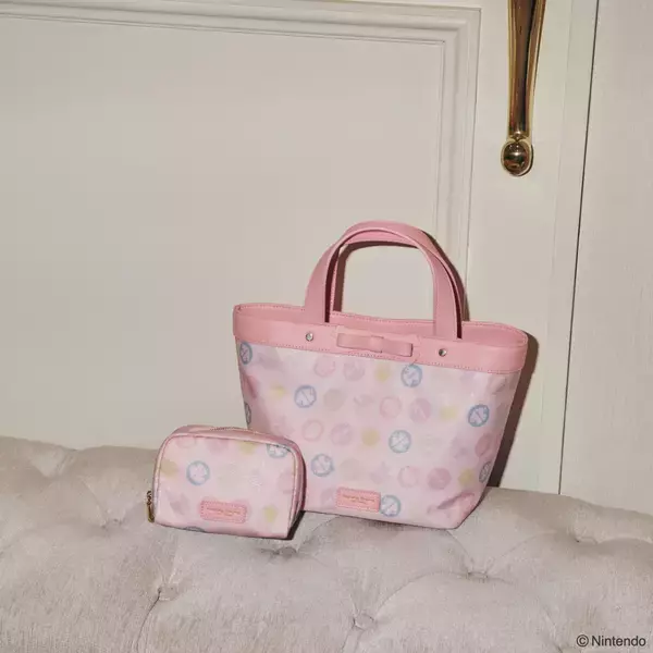 「「ピーチ姫×サマンサタバサ」コラボアイテムは26種！豪華絢爛なピンク尽くしで「お姫様になれちゃう…」」の画像