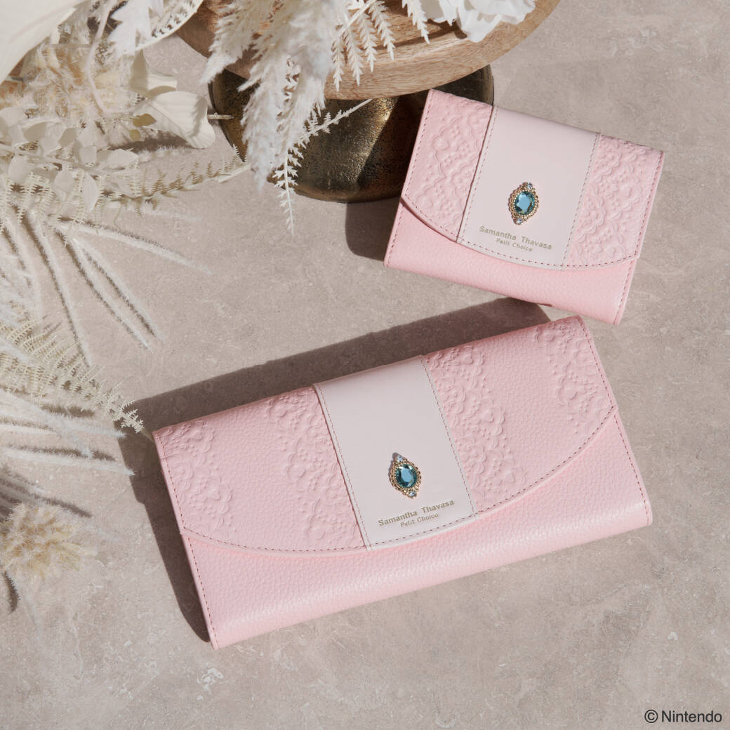 「ピーチ姫×サマンサタバサ」コラボアイテムは26種！豪華絢爛なピンク尽くしで「お姫様になれちゃう…」