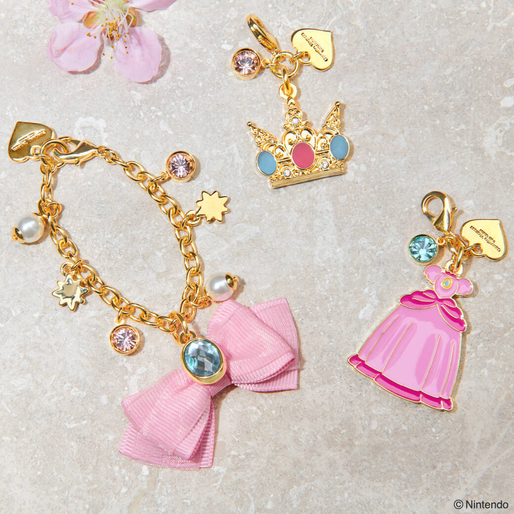 「ピーチ姫×サマンサタバサ」コラボアイテムは26種！豪華絢爛なピンク尽くしで「お姫様になれちゃう…」