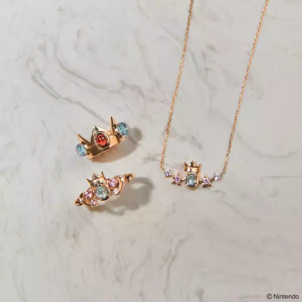 「「ピーチ姫×サマンサタバサ」コラボアイテムは26種！豪華絢爛なピンク尽くしで「お姫様になれちゃう…」」の画像