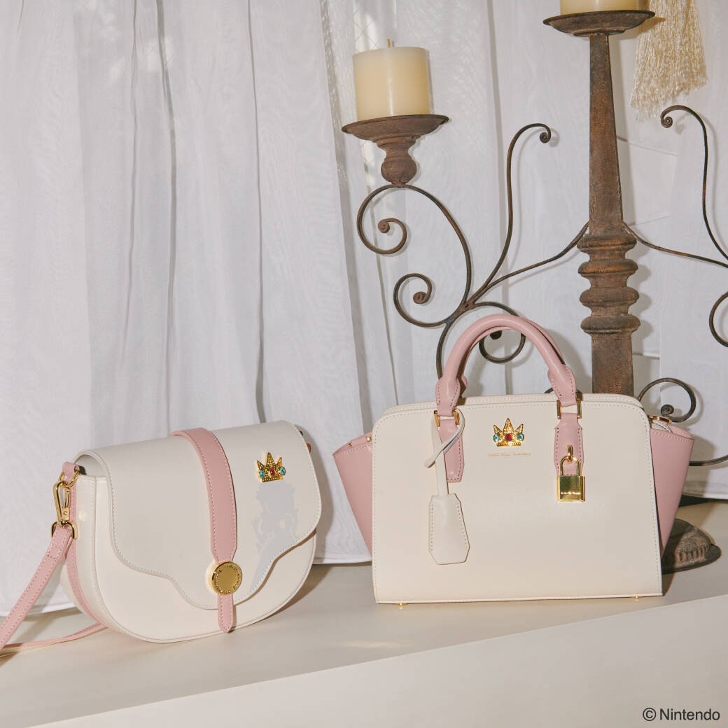 「ピーチ姫×サマンサタバサ」コラボアイテムは26種！豪華絢爛なピンク尽くしで「お姫様になれちゃう…」