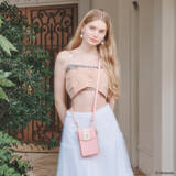 「「ピーチ姫×サマンサタバサ」コラボアイテムは26種！豪華絢爛なピンク尽くしで「お姫様になれちゃう…」」の画像9