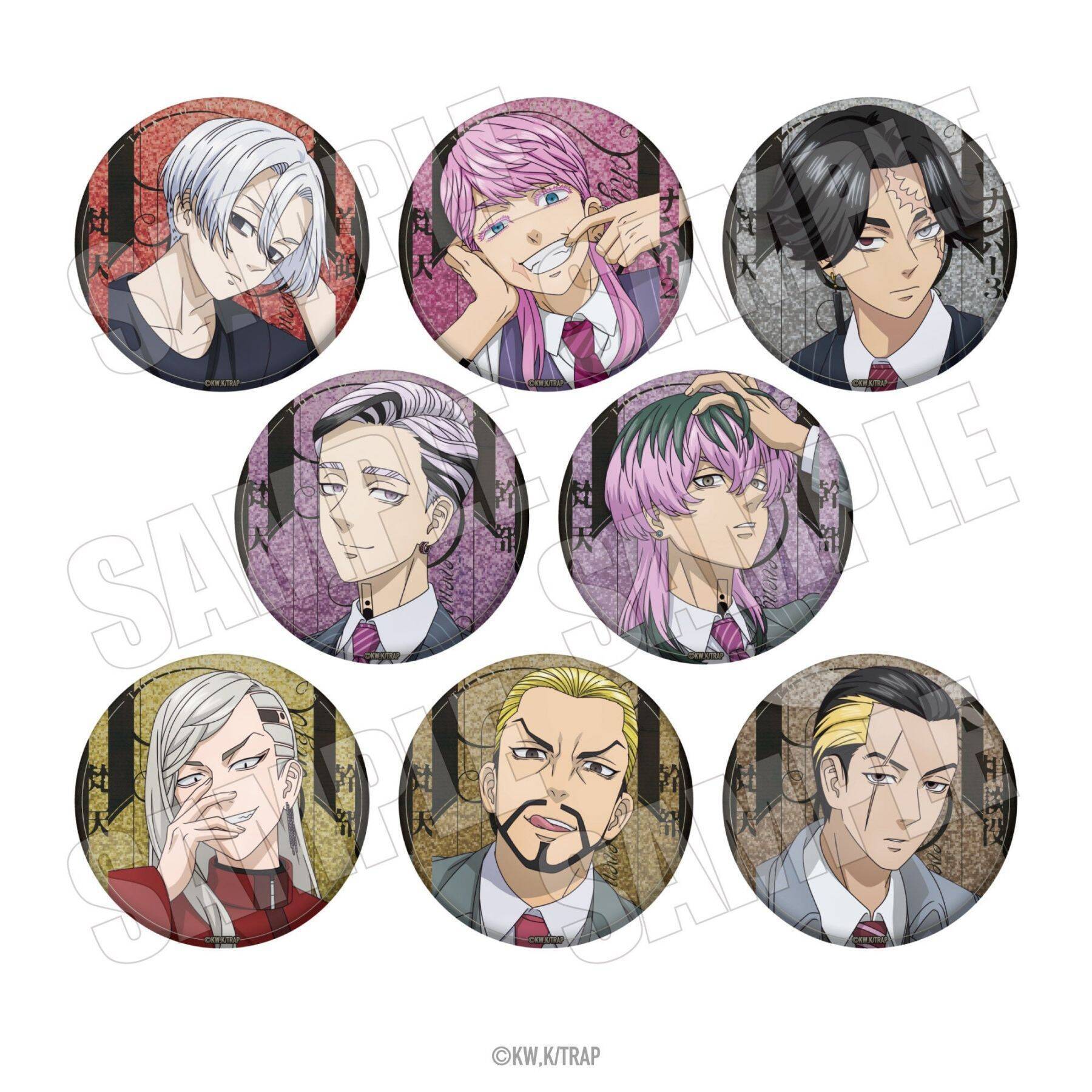 「東京リベンジャーズ カフェ in E-DINER -Bar 梵天-」が池袋で10月20日から開催！8人のメニュー＆グッズが登場