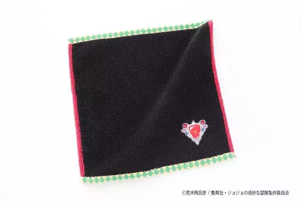 「『ジョジョの奇妙な冒険』雑貨アイテムが5月27日発売！石仮面のチャームポーチ・果し状デザインのプリントハンカチなどが登場」の画像