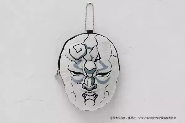 「『ジョジョの奇妙な冒険』雑貨アイテムが5月27日発売！石仮面のチャームポーチ・果し状デザインのプリントハンカチなどが登場」の画像