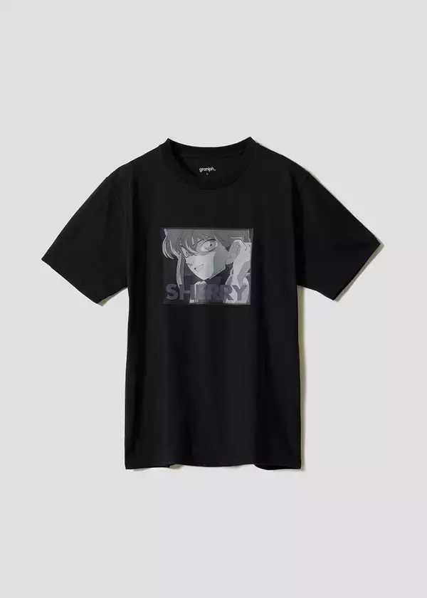 「「名探偵コナン×グラニフ」コラボが7月14日発売！怪盗キッドの半袖パーカー・SHERRYのTシャツが尊い全20型」の画像