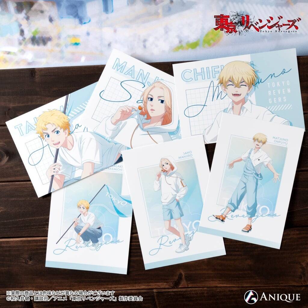 『東京リベンジャーズ』描き下ろしルーフトップPOP UP SHOPが渋谷モディで6月12日開催！爽やかな空の下の6人グッズ全13種が登場