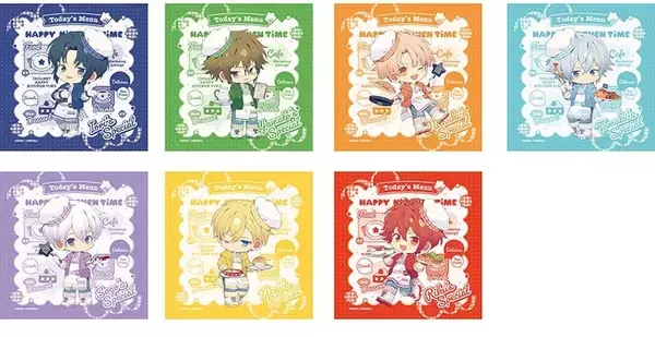 「『アイナナ』×アニメイトカフェ コラボカフェ第5弾が6月10日スタート！IDOLiSH7がエプロン姿の新規ビジュアルで登場」の画像