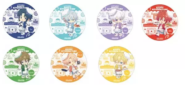「『アイナナ』×アニメイトカフェ コラボカフェ第5弾が6月10日スタート！IDOLiSH7がエプロン姿の新規ビジュアルで登場」の画像