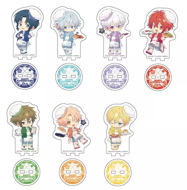 「『アイナナ』×アニメイトカフェ コラボカフェ第5弾が6月10日スタート！IDOLiSH7がエプロン姿の新規ビジュアルで登場」の画像