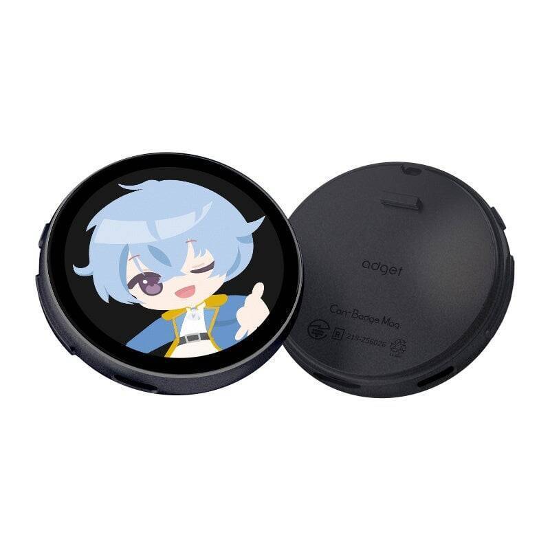 推しをスマホにペタッ♪ 動画も入るデジタル缶バッジ「Can-Badge Mag」全4色が予約開始！