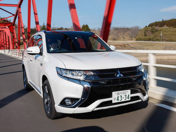 ボディ剛性の向上やevシステム ダンパー変更などで 走り が進化した 三菱 アウトランダーphev 試乗レポート 17年4月1日 エキサイトニュース