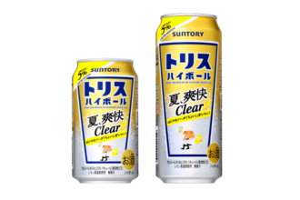レモン風味のすっきりした味わい「トリスハイボール缶〈夏、爽快Clear〉」夏季限定発売