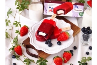 〆のデザートに食べたい！ハーゲンダッツ バー『ベリーベリーミルク』が期間限定新発売