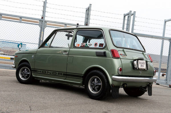 レアなrsワタナベ4本スポーク履いてます クロサメ商会nコロ3連星 Vol 3 N600フルus仕様 ホンダn360カスタム 年6月14日 エキサイトニュース