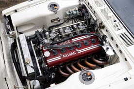 カムギアトレイン＋ドライサンプのS20型2.6L仕様が挑戦！｜1969年式 スカイライン 2000 GT-R｜ヴィンテージスピードパワーチェック　Vol.4
