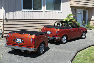 キュート！　自作コンバーチブルに惹かれた女性｜1979年式 ホンダシビックワゴン　Vol.2