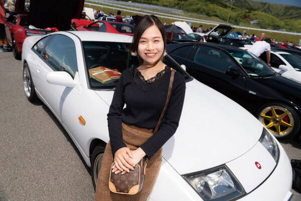 花柄ステアリングとレイズにワタナベ Ssr フェアレディz女子大集合 オールフェアレディzミーティング19 Vol 3 年3月15日 エキサイトニュース