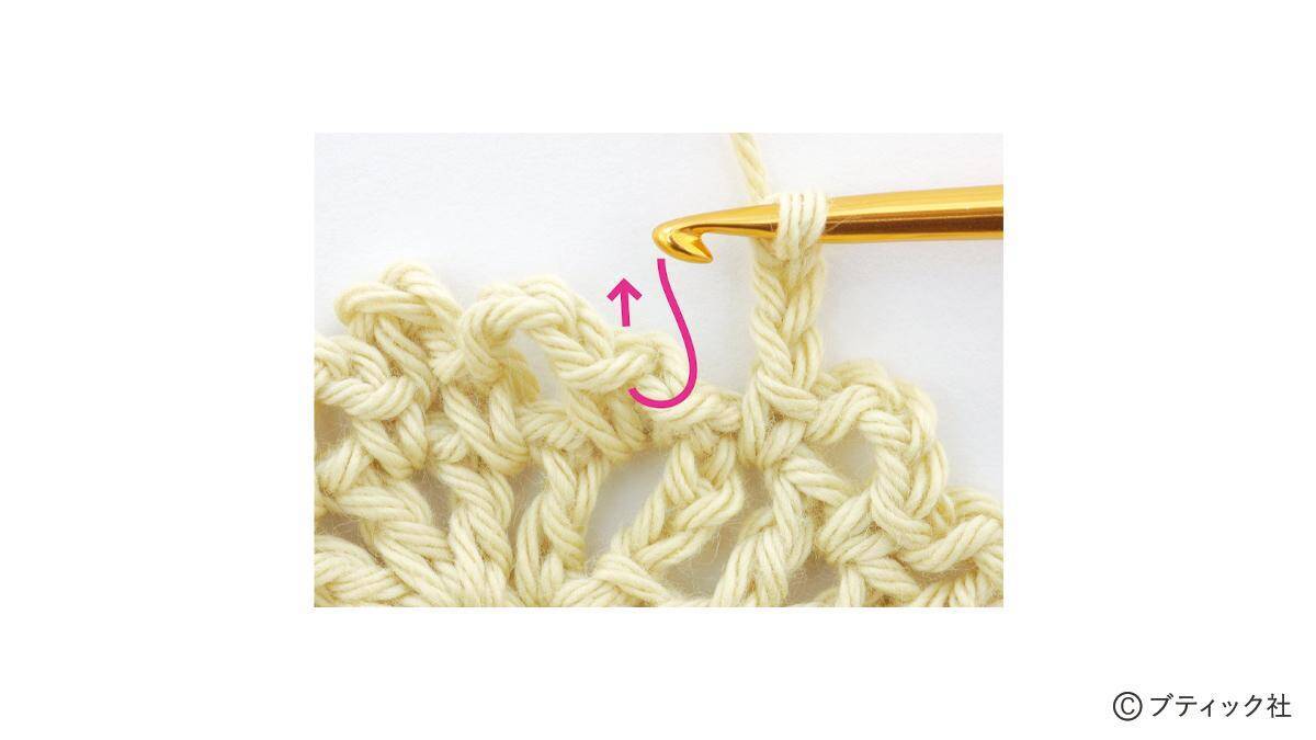 かぎ針編みの「シュシュ」の作り方