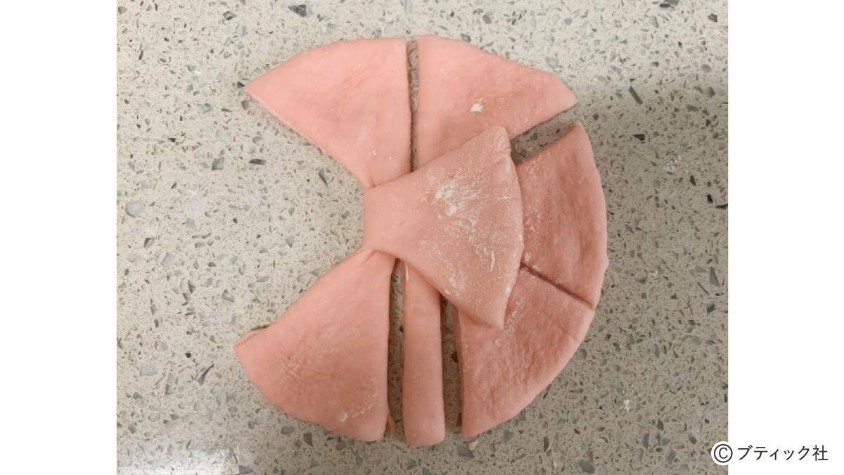 「リボンパン」の作り方