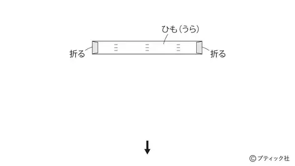 「サテンで作った「ビスチェ」の作り方」の画像