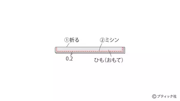 「サテンで作った「ビスチェ」の作り方」の画像