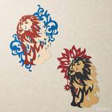 「切り絵「気高いライオン」の作り方」の画像1