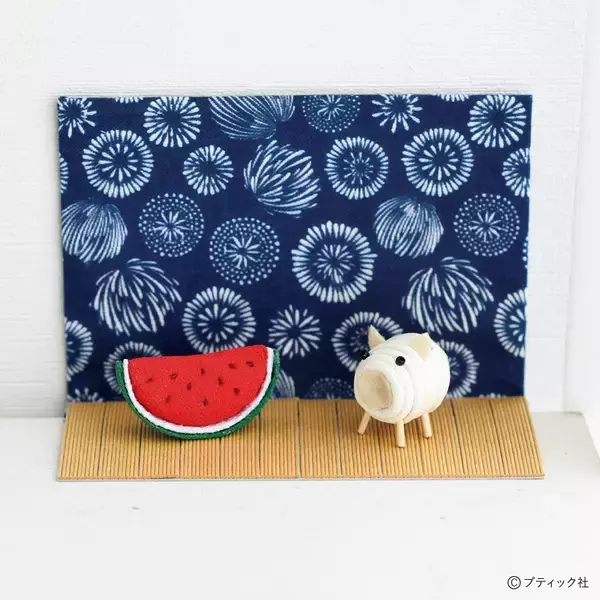 「「夏の想い出オーナメンツ」の作り方」の画像