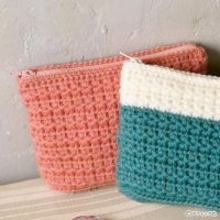 「スタークロッシェ(R)のファスナーポーチ」の作り方