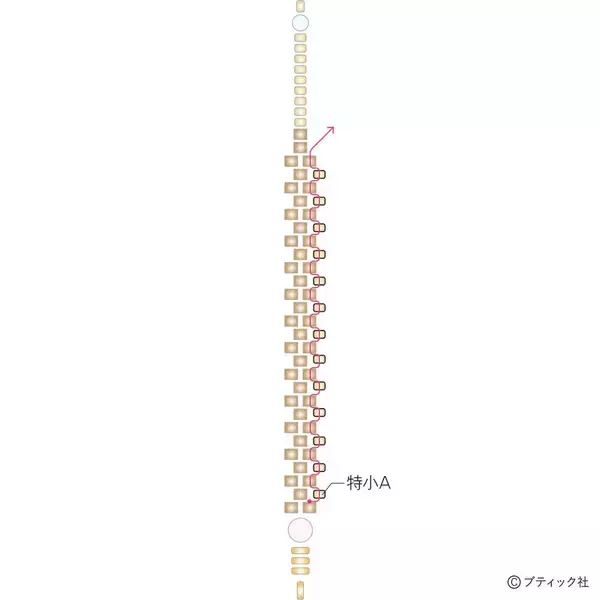 「「Feather フェザーのネックレス」の作り方」の画像