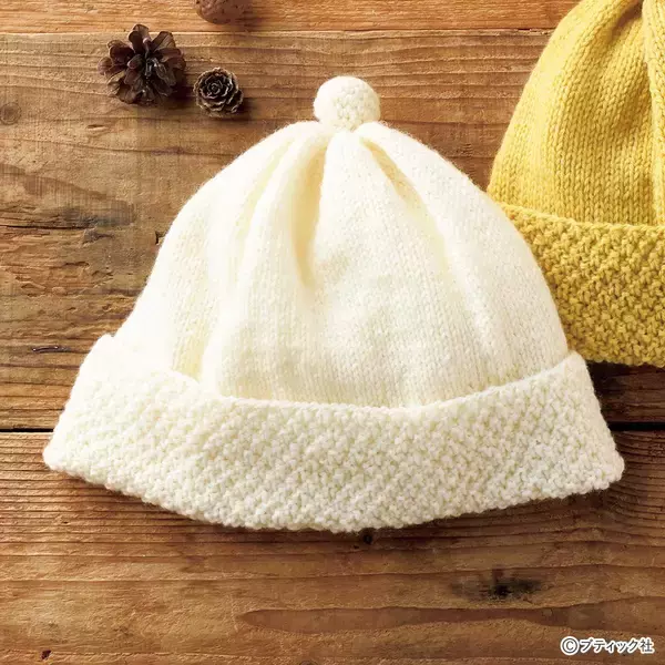 「初心者さんにおすすめのシンプル帽子」の編み方