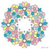 「こどもマンダラぬりえ「はな」」の画像4